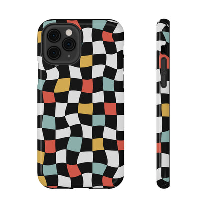 Retro Check iPhone Case