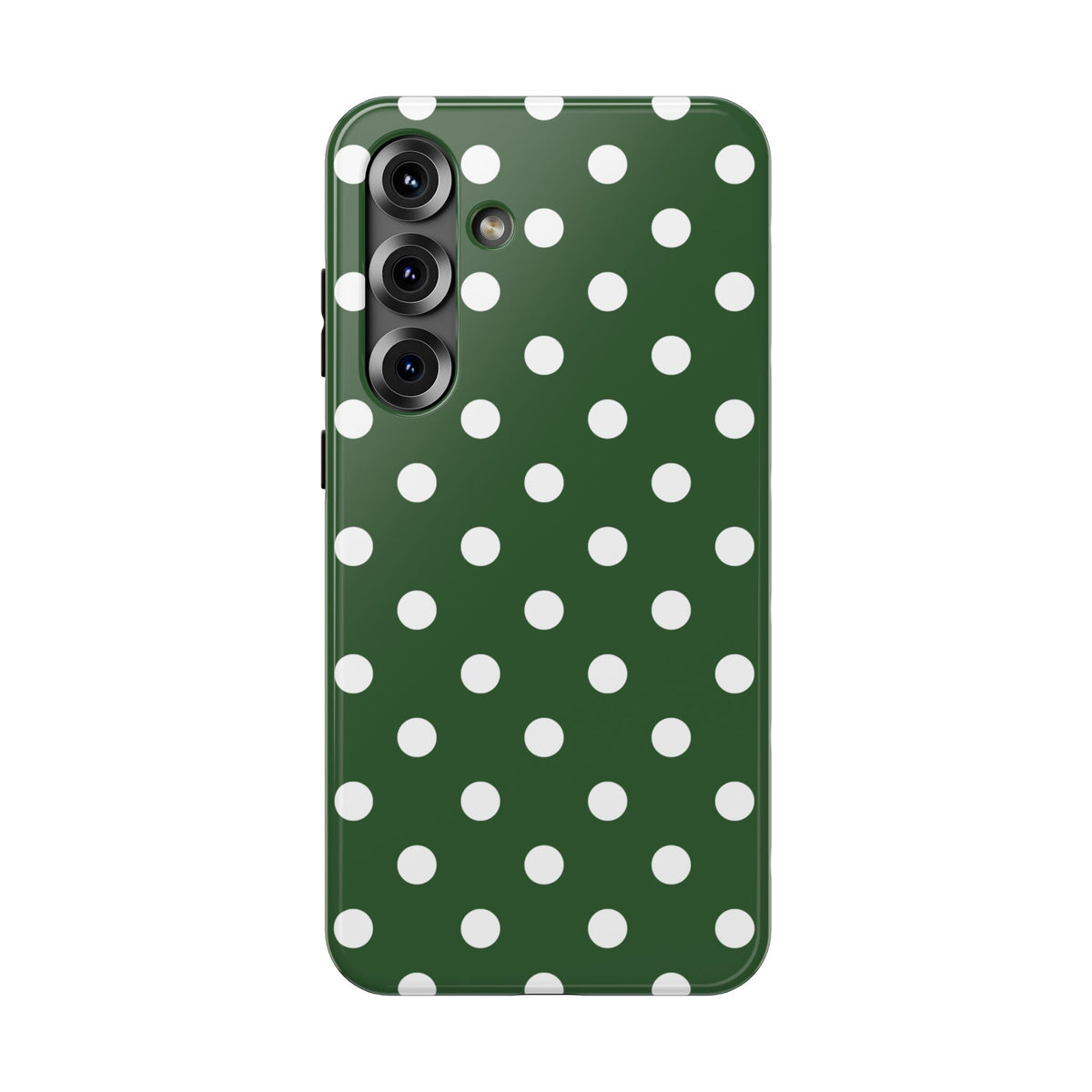 Green Polka Dots Samsung Case