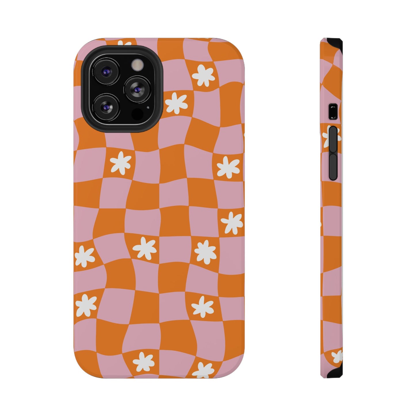 Groovy Check iPhone Case
