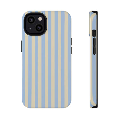 Lemon Sky Stripes iPhone Case