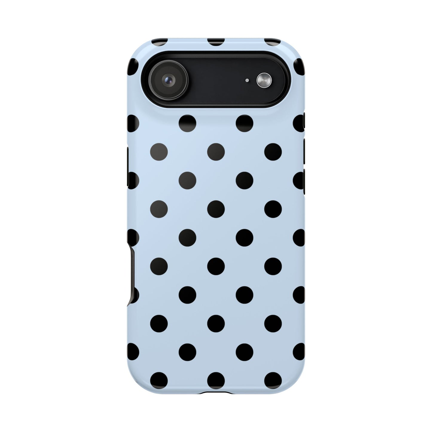 Blue Polka Dots iPhone Case