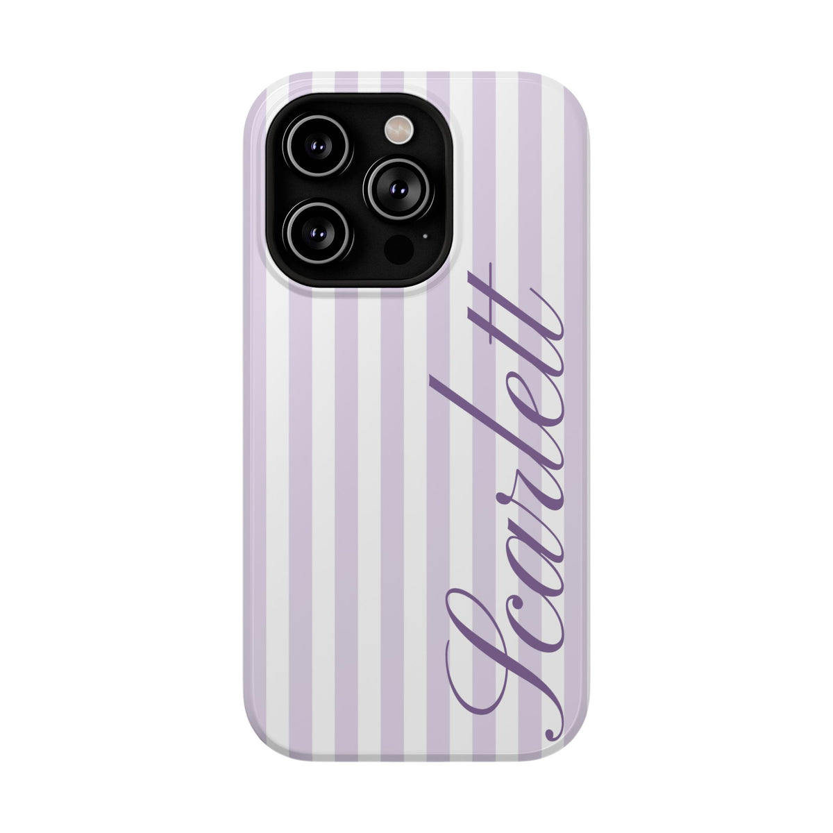 Personalized Lilac Beau iPhone Case