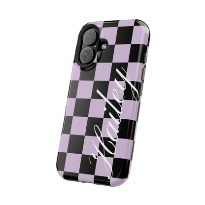Custom Witchy Checkered iPhone Case