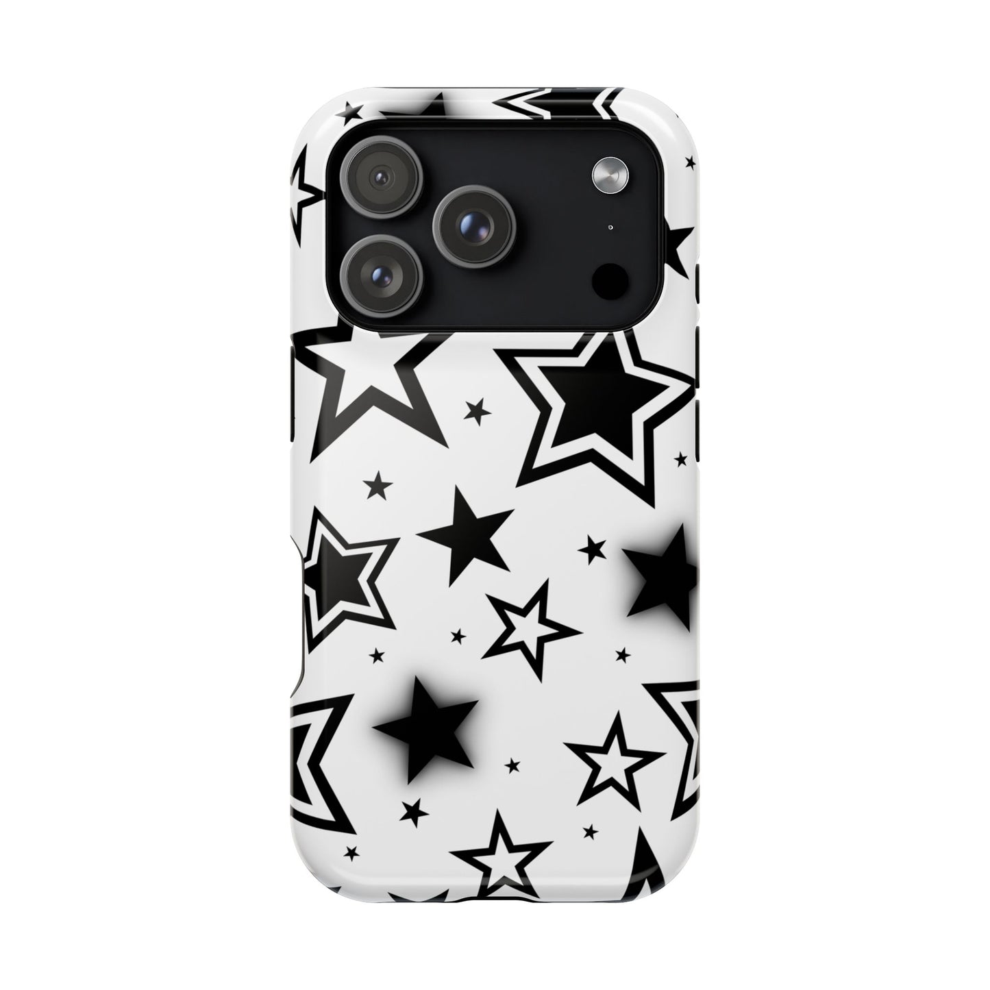 White Stardust iPhone Case