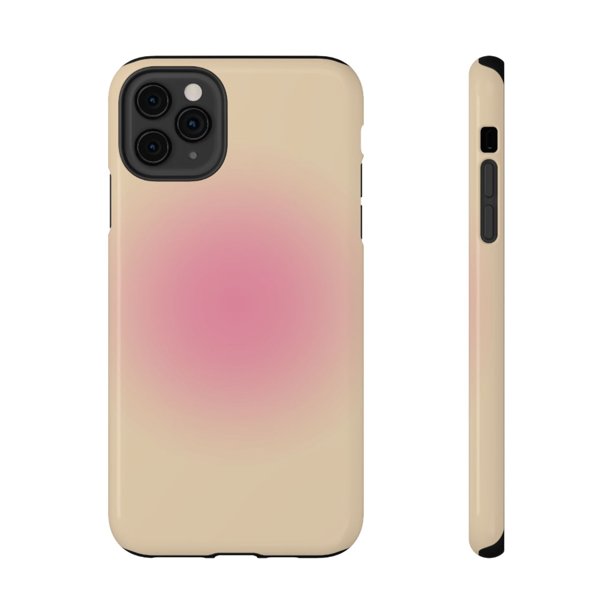 Pink & Yellow Aura iPhone Case from Stella Cases