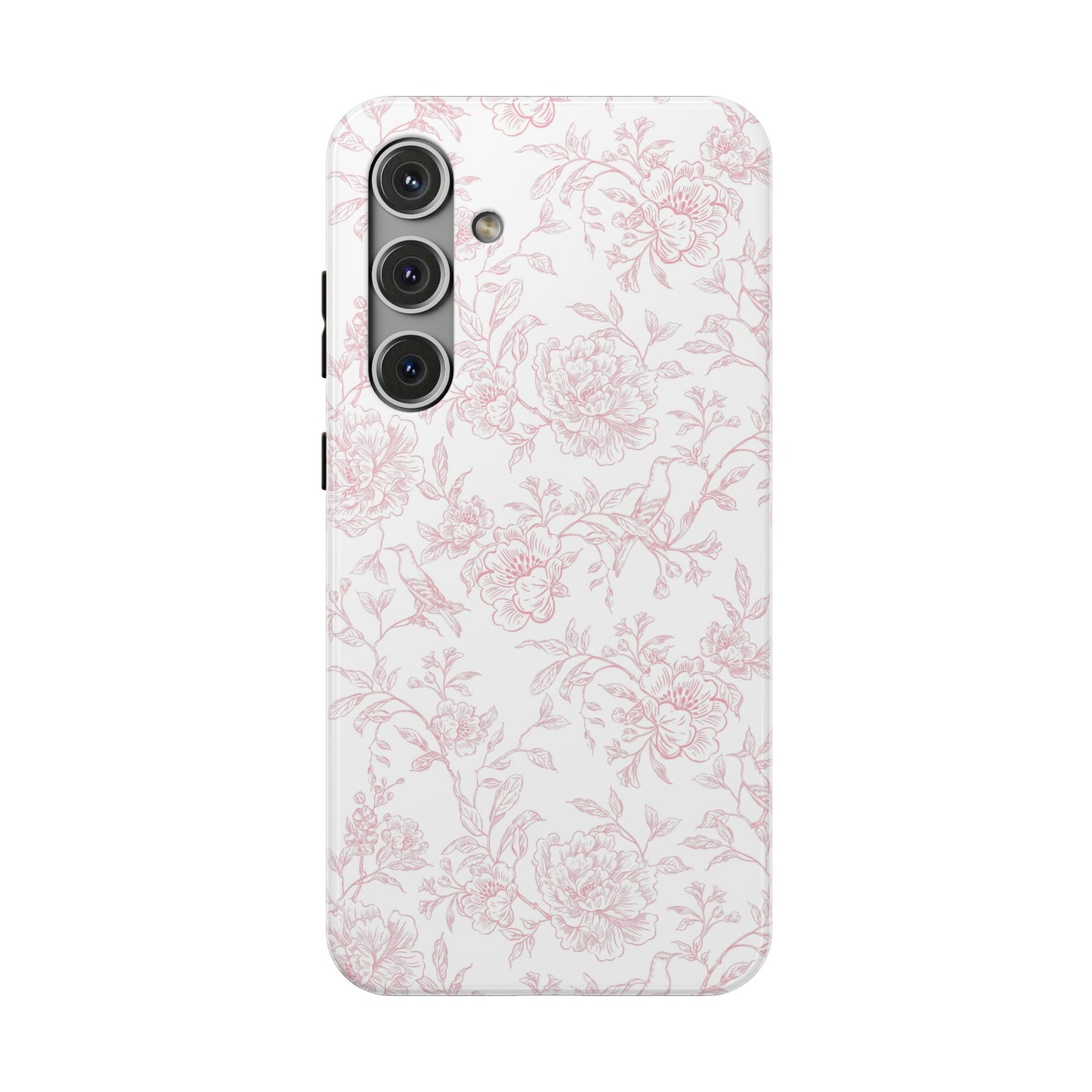 French Rosy Toile Samsung Case