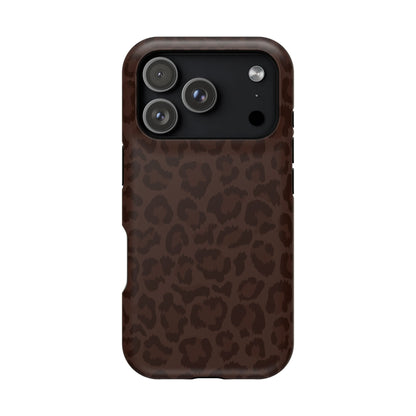Mocha Leopard iPhone Case