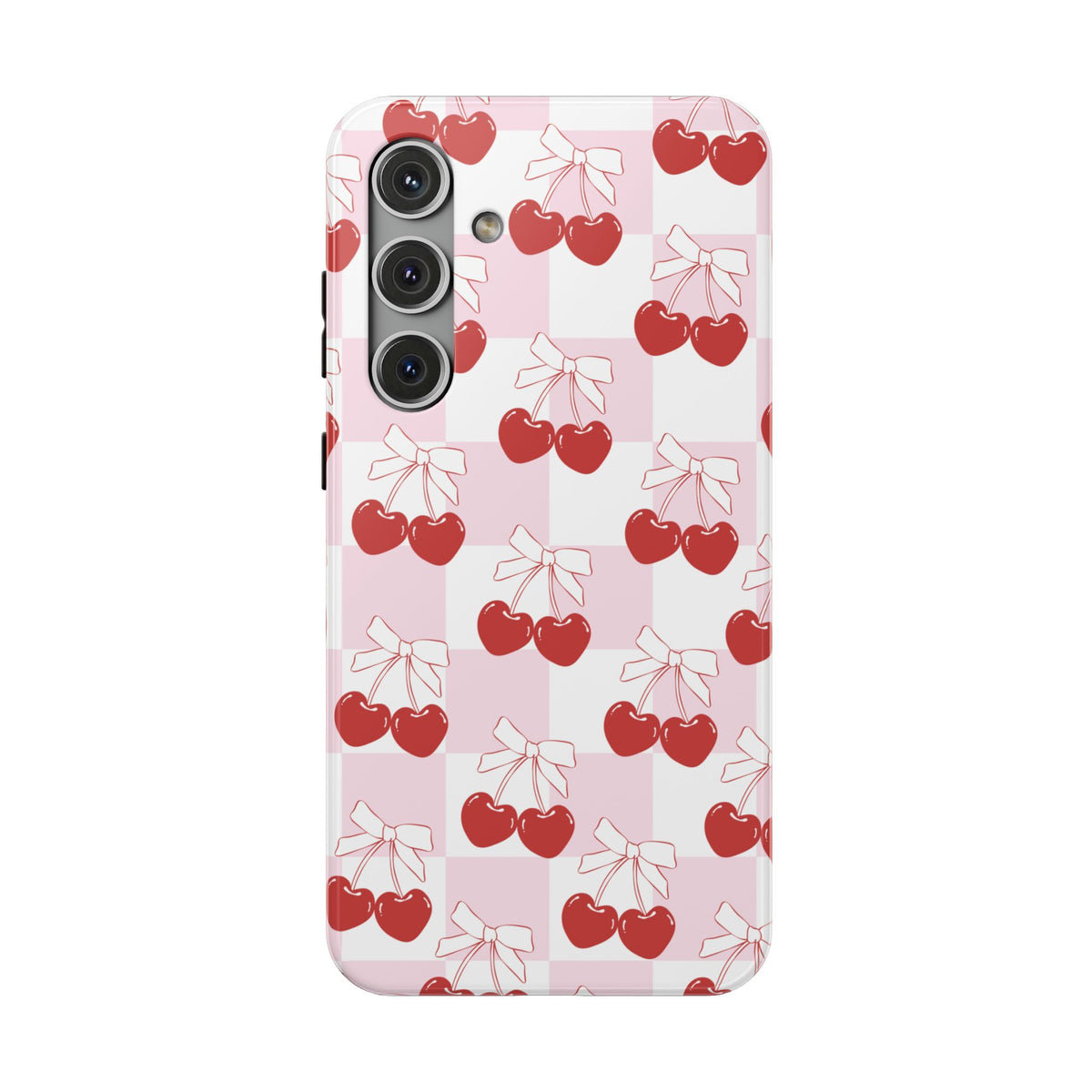 Cherry Bows Coquette Samsung Case