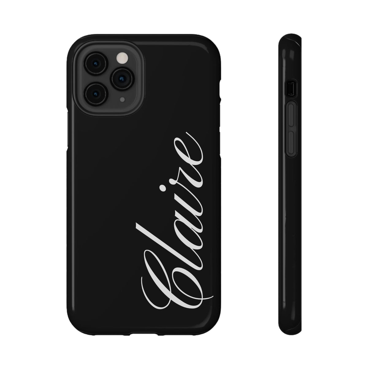Custom Black iPhone Case