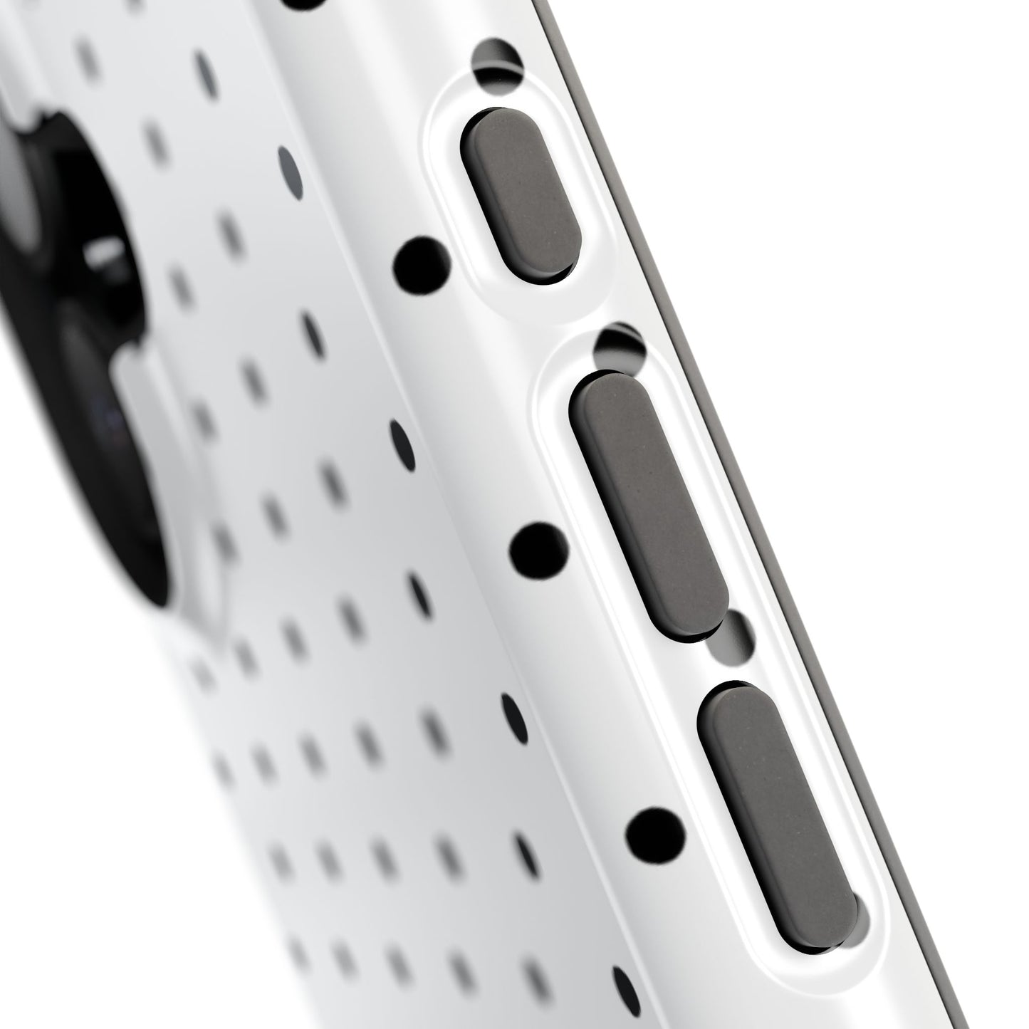 Black Mini Dots iPhone Case