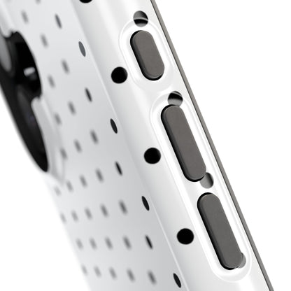 Black Mini Dots iPhone Case
