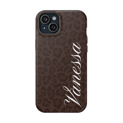 Custom Mocha Leopard iPhone Case