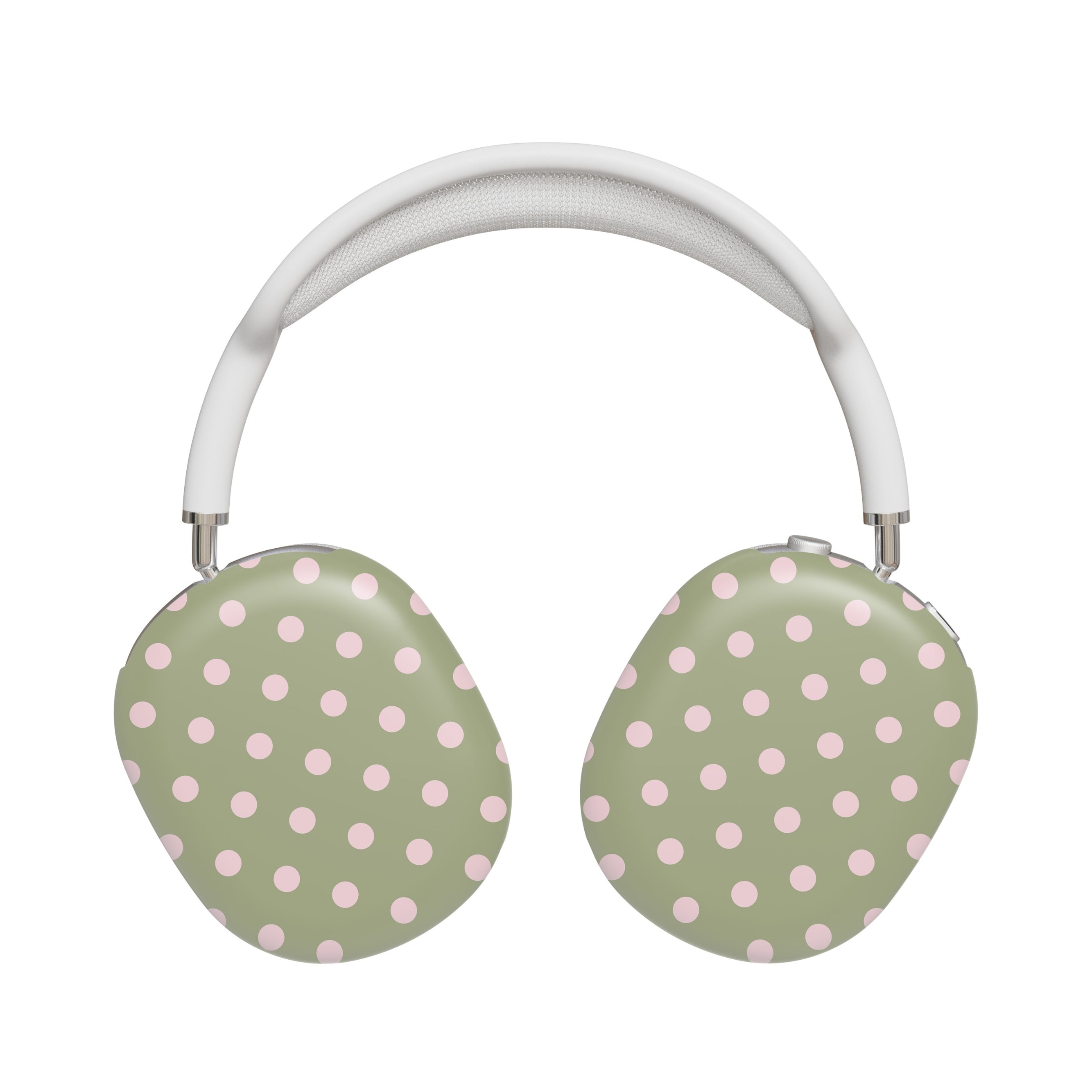 Pink Matcha Polka Dots AirPods Max Case