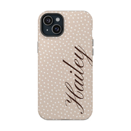 Custom Vanilla Dots iPhone Case