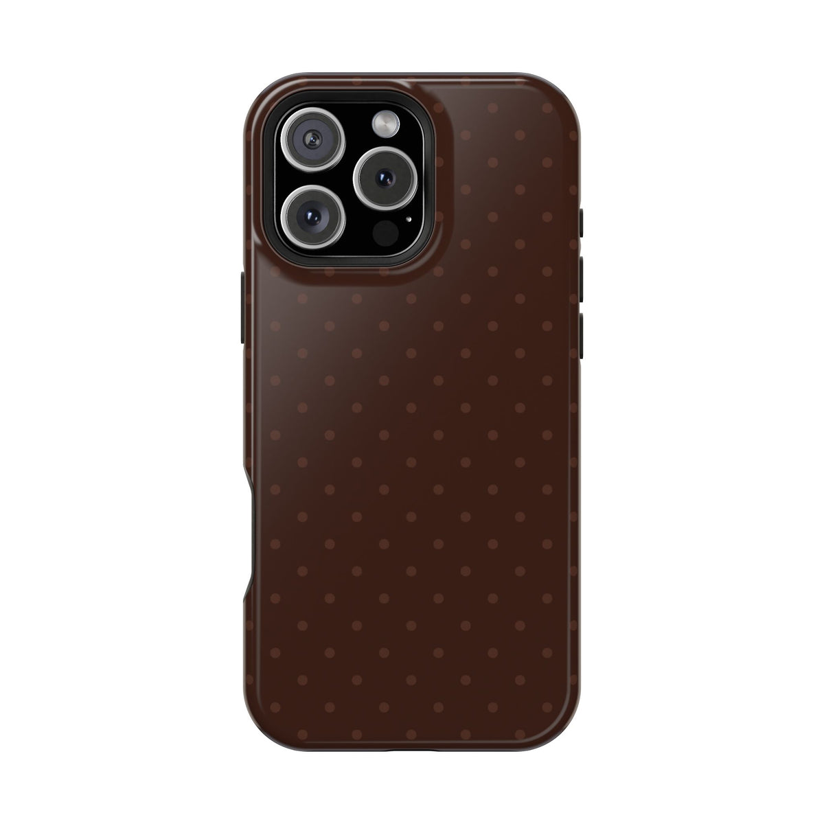 Mocha Mini Dots iPhone Case