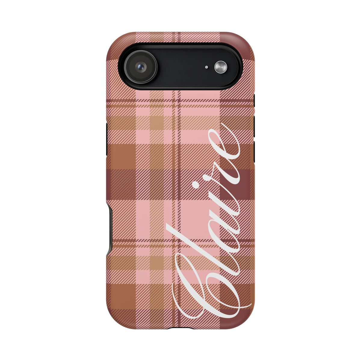 Custom Honey Plaid iPhone Case
