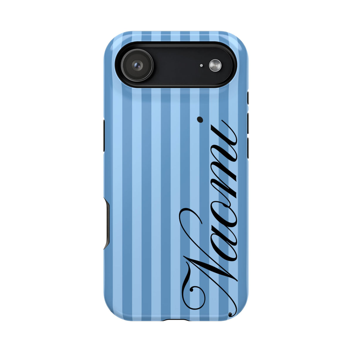 Personalized Seaside Stripes iPhone Case
