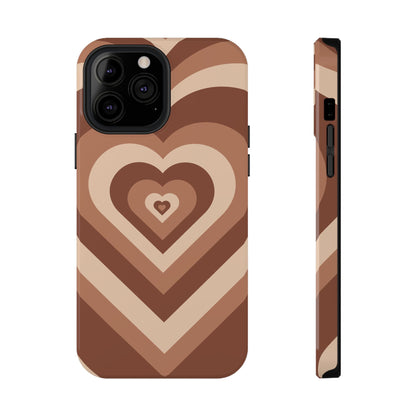 Choco Hearts iPhone Case