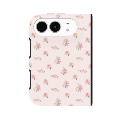 Pink Vintage Roses iPhone Case