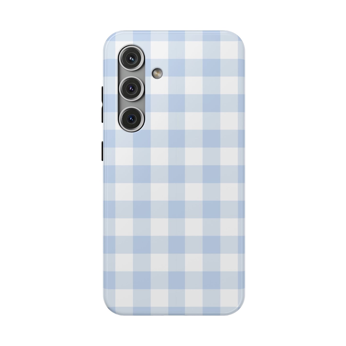 Blue Gingham Samsung Case