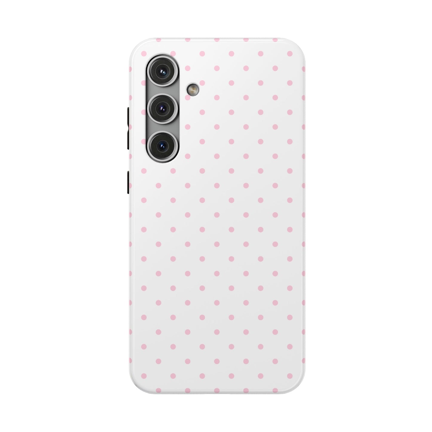 Pink Clouds Mini Dots Samsung Case