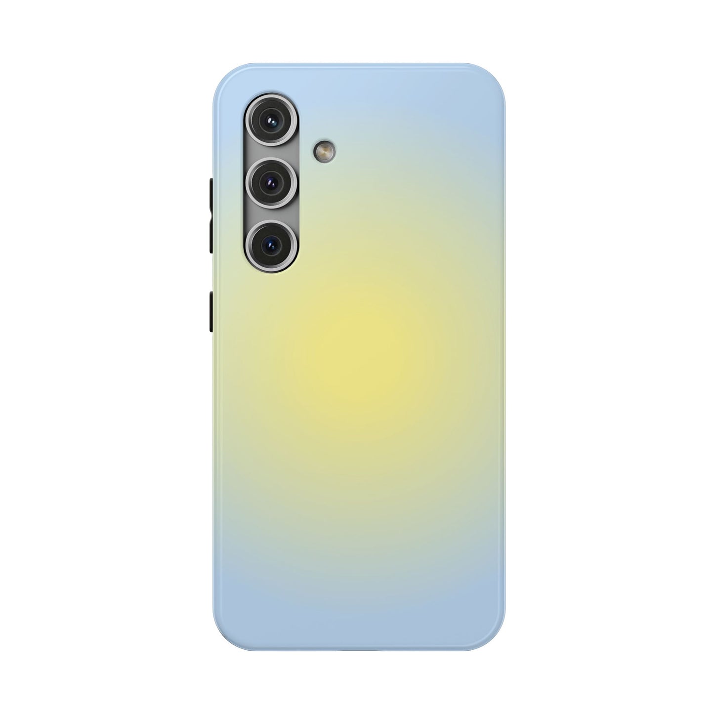 Yellow & Blue Aura Samsung Case