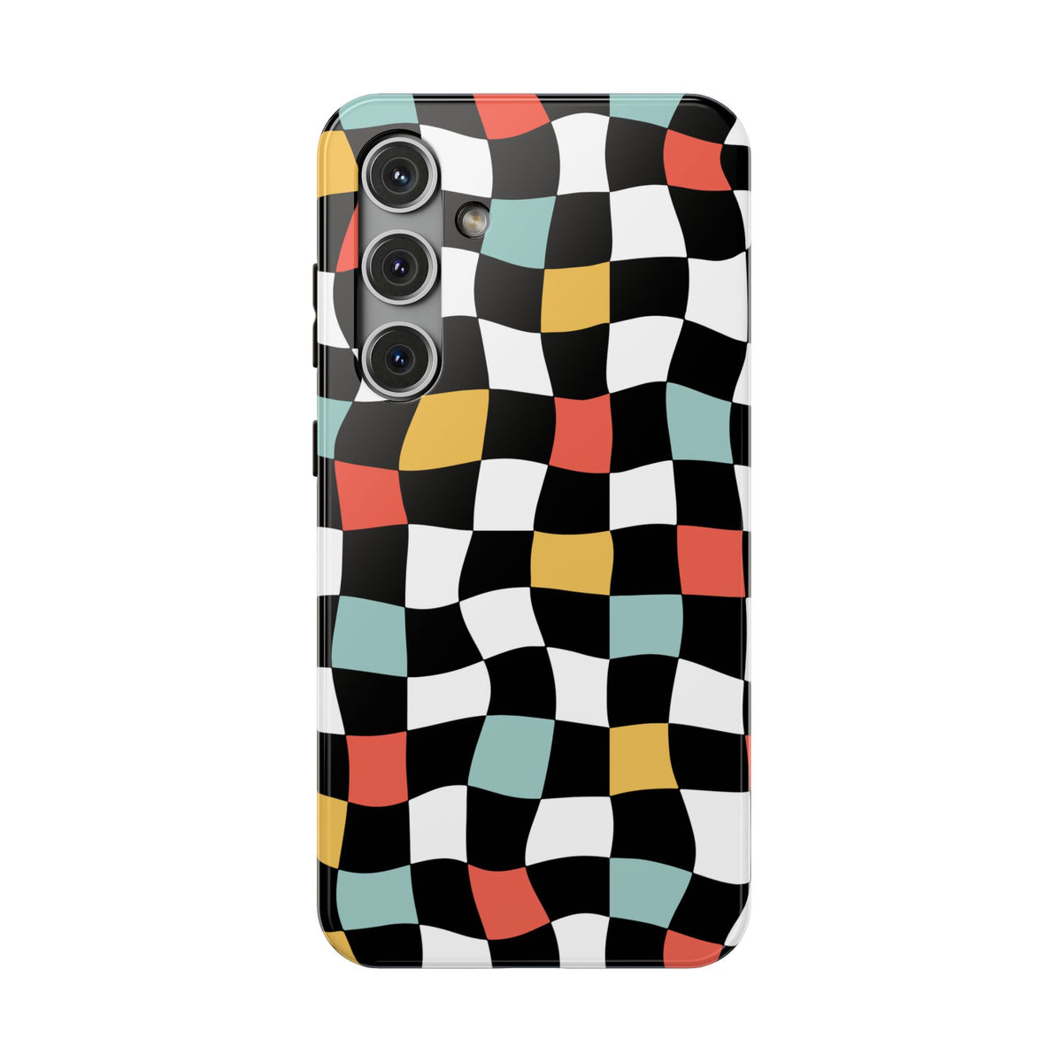 Retro Check Samsung Case