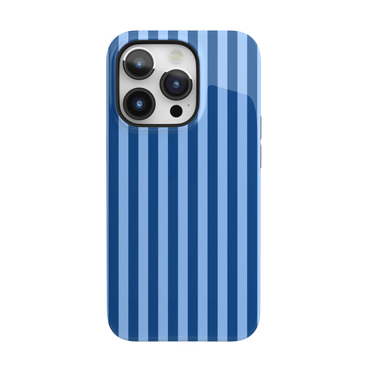 Blueberry Stripes iPhone Case