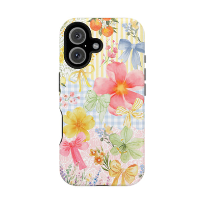 Garden Party Collage iPhone Case