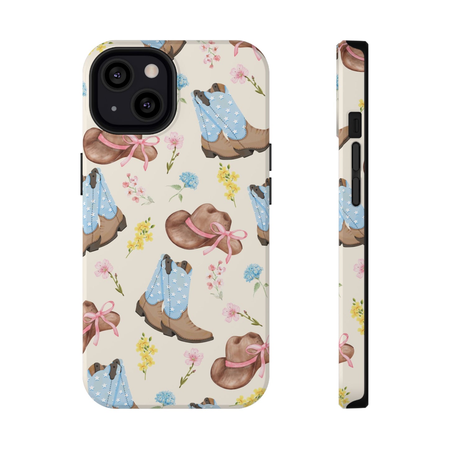 Floral Cowgirl iPhone Case