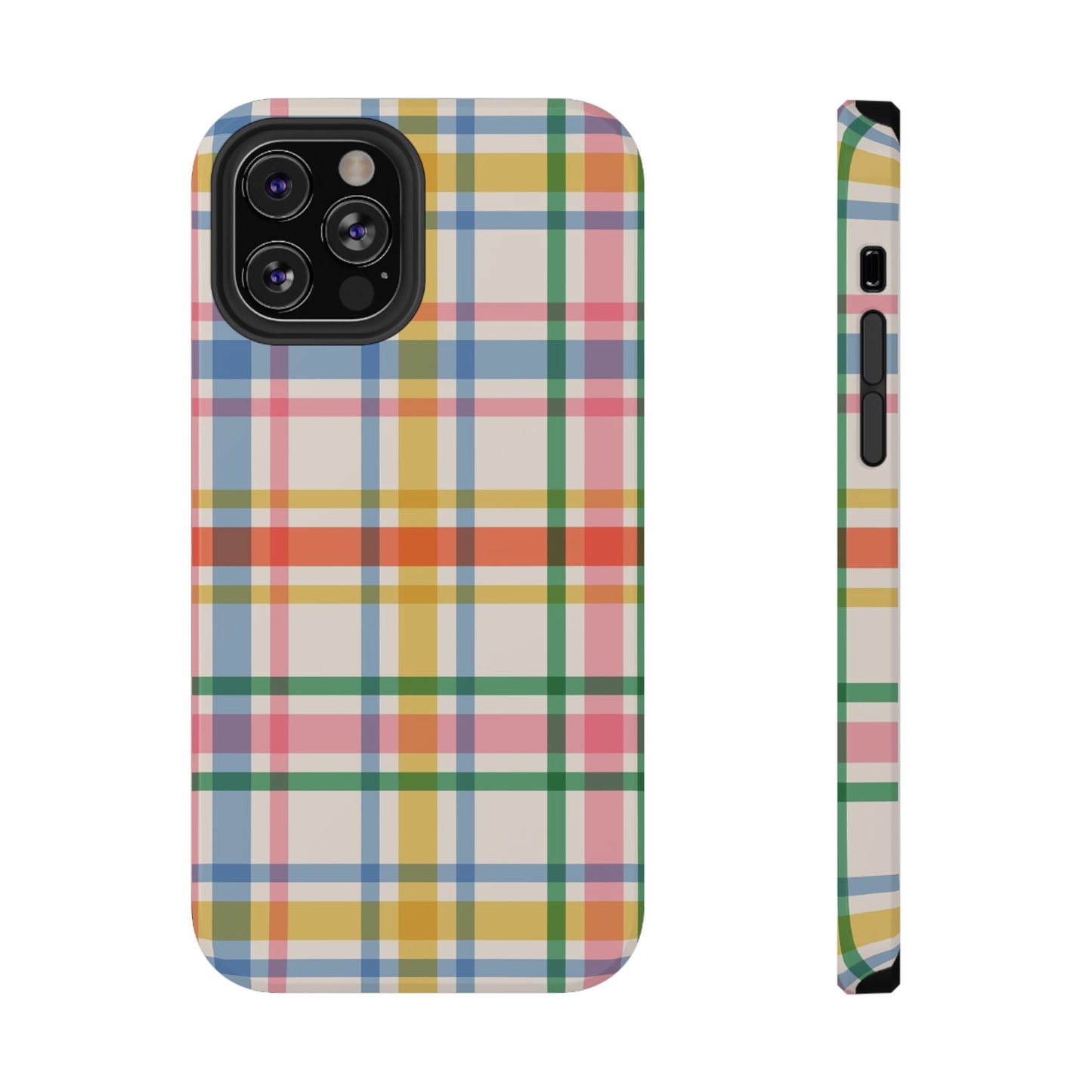 Retro Plaid iPhone Case