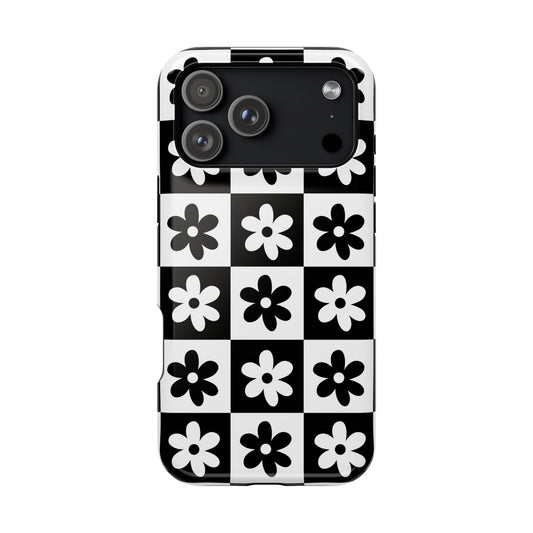 Black & White Garden iPhone Case