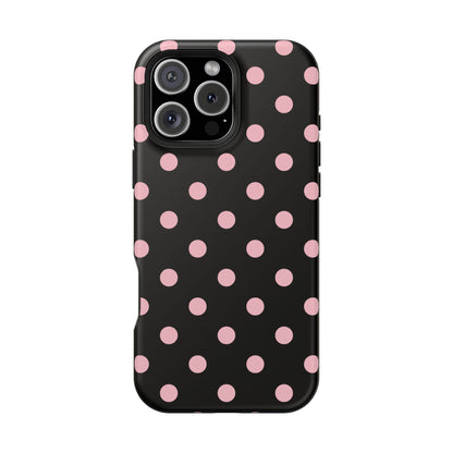 Sweet Midnight Polka Dots iPhone Case
