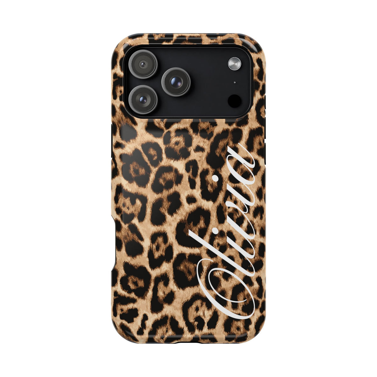 Custom Classic Leopard iPhone Case