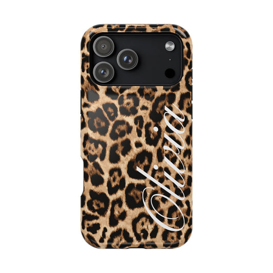 Custom Classic Leopard iPhone Case
