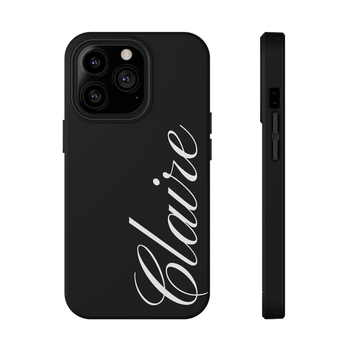 Custom Black iPhone Case