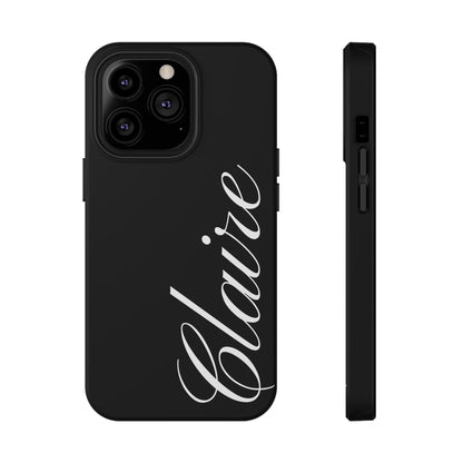 Custom Black iPhone Case
