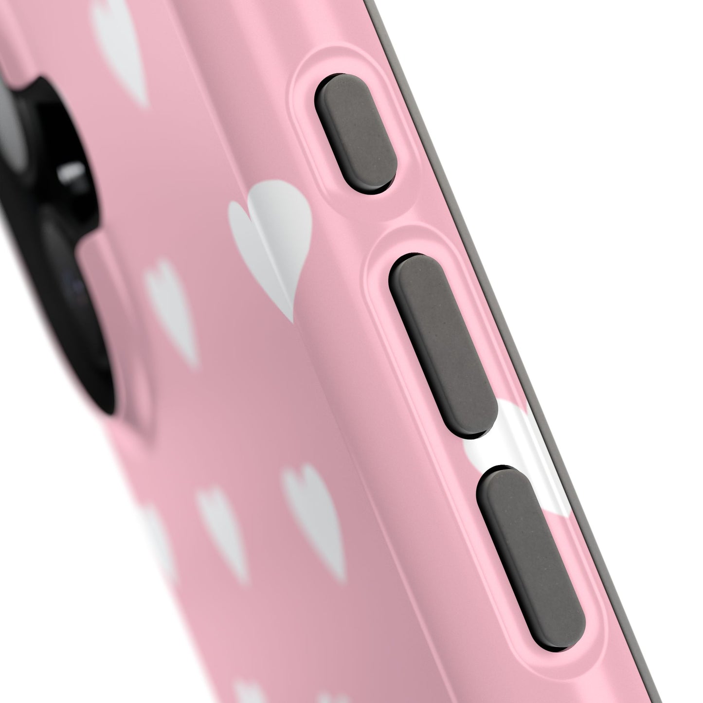 Pink Hearts iPhone Case