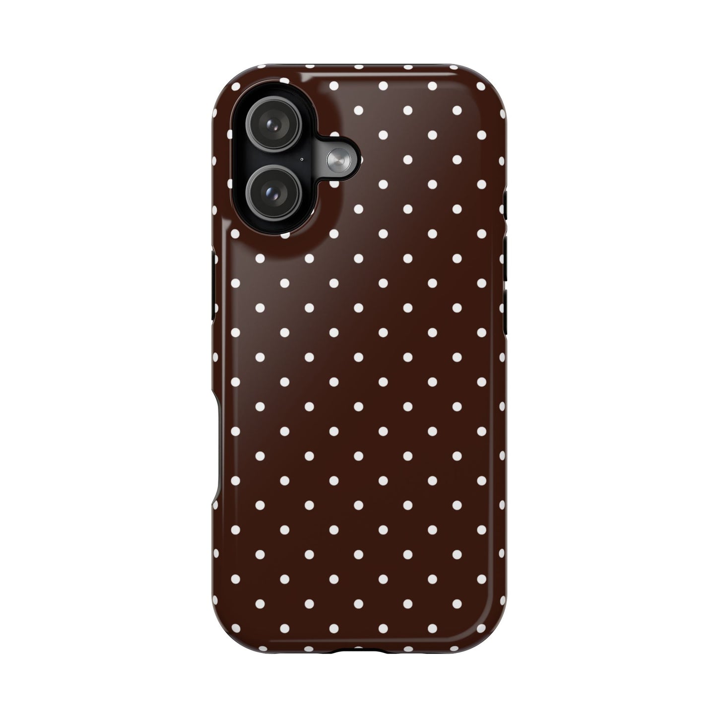 Mocha Mini Dots iPhone Case