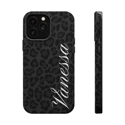 Custom Black Leopard iPhone Case