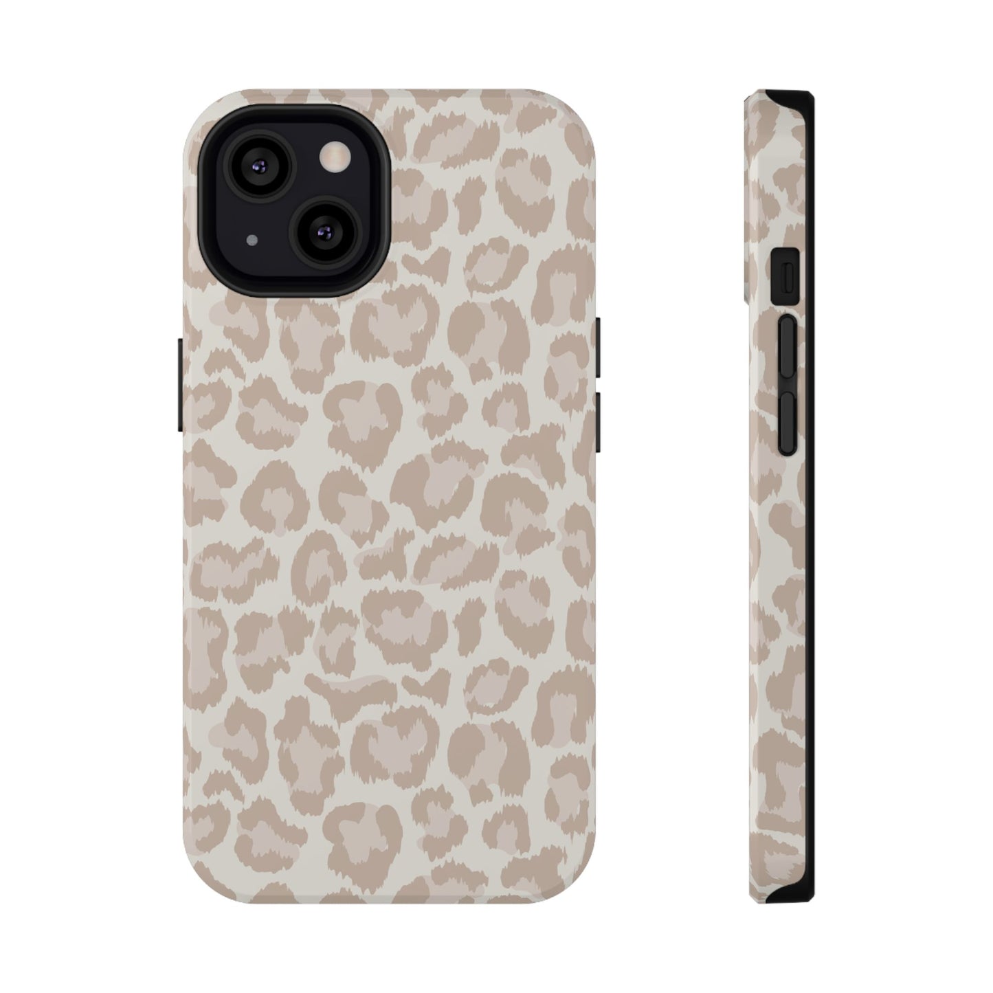 Beige Leopard iPhone Case