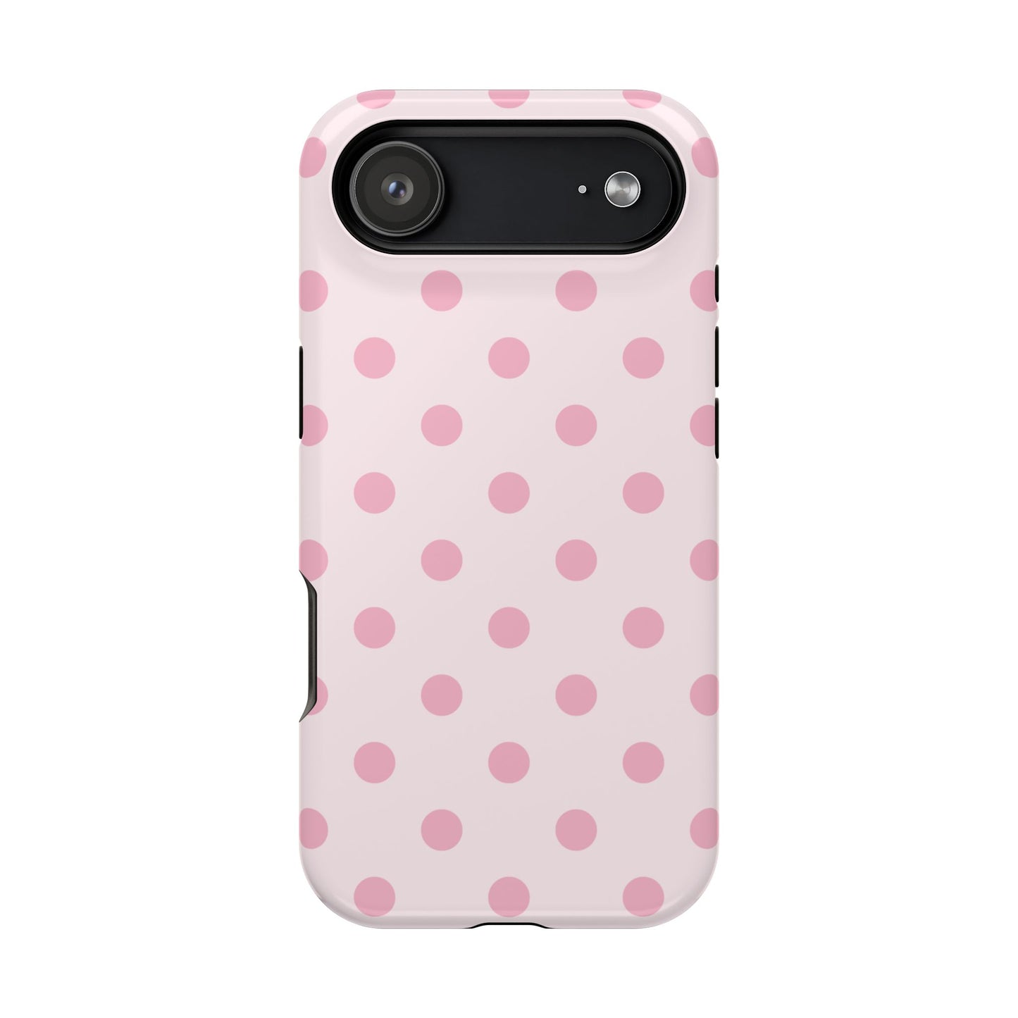 Pink Sprinkles Polka Dots iPhone Case