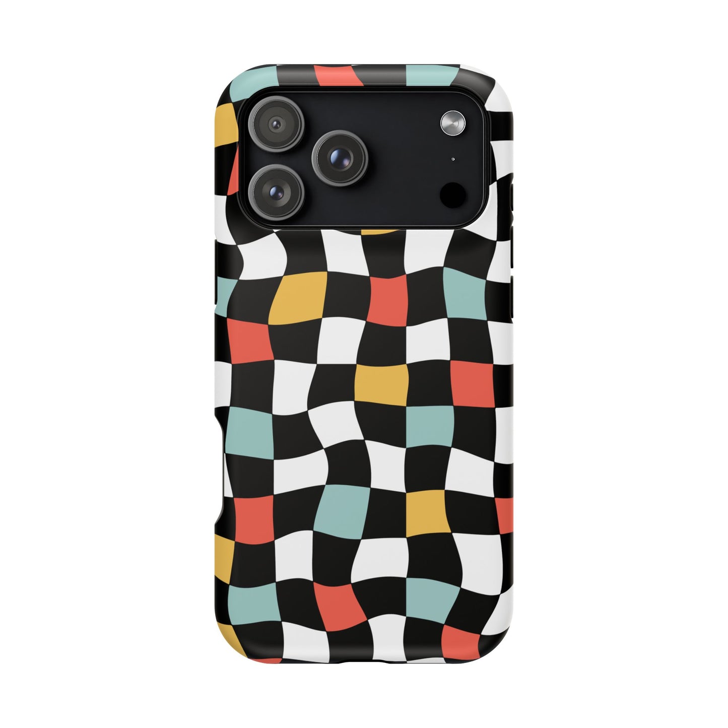Retro Check iPhone Case