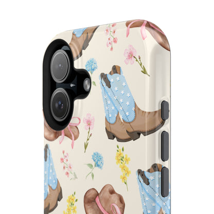 Floral Cowgirl iPhone Case