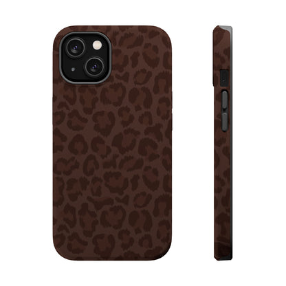 Mocha Leopard iPhone Case