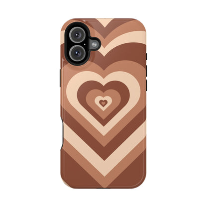 Choco Hearts iPhone Case