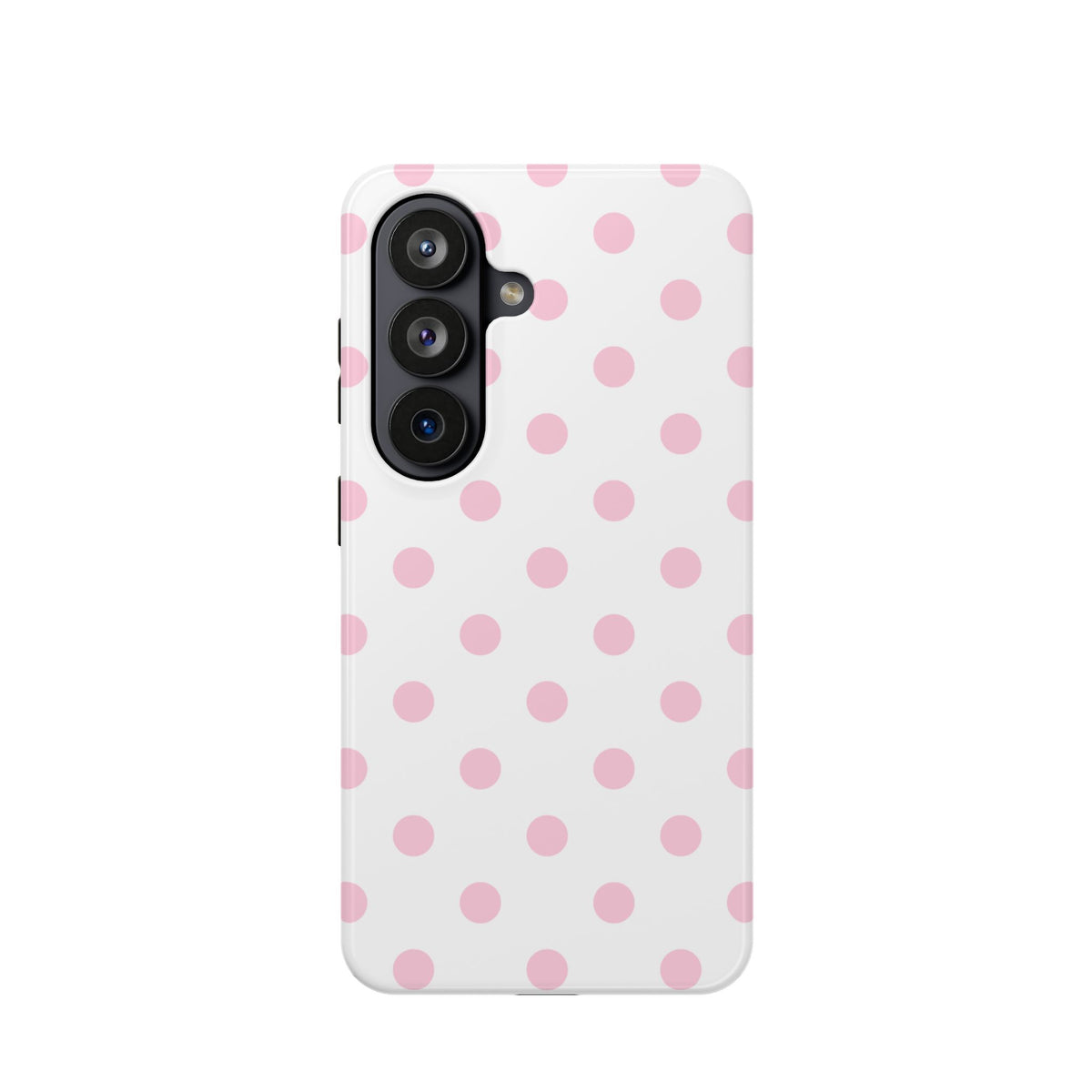 Pink Clouds Polka Dots Samsung Case