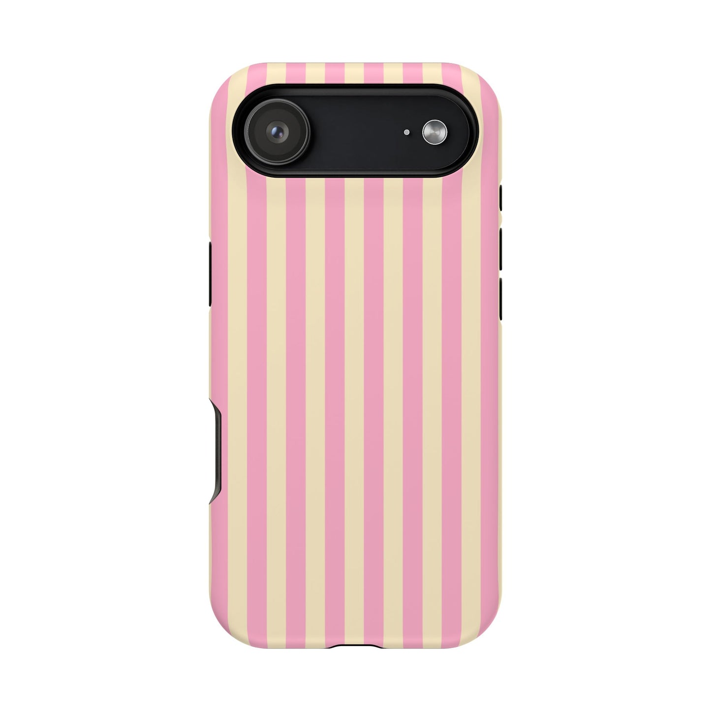 Lemon Sugar Stripes iPhone Case