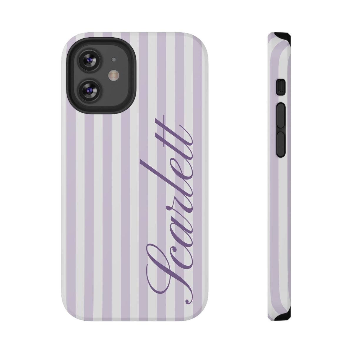 Personalized Lilac Beau iPhone Case