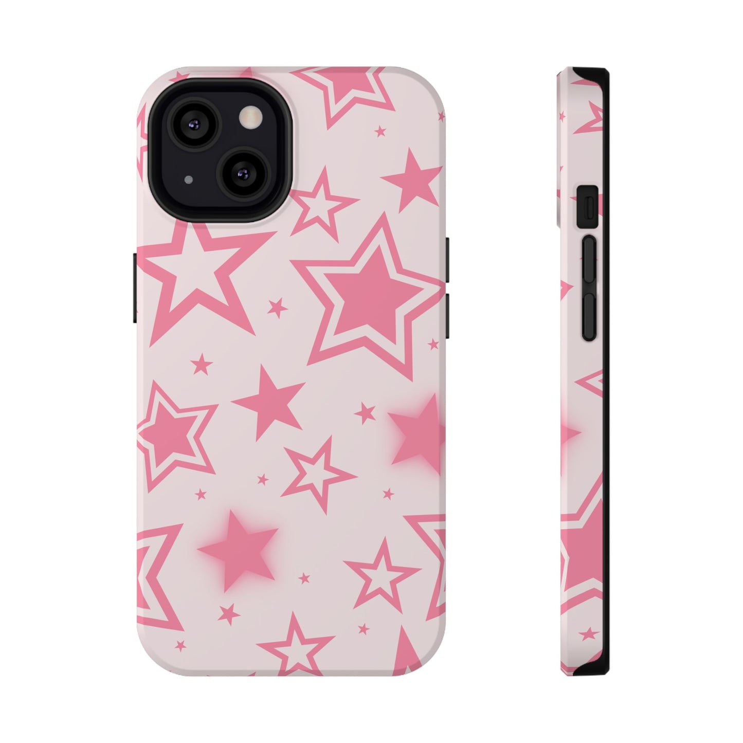 Hot Pink Stardust iPhone Case